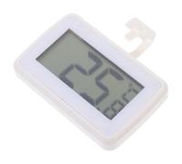 CRAFTHROU Thermomètre de Précision Électronique pour Réfrigérateur et Congélateur, Écran Large Lcd, Fonctionnement Simple, en Abs, Précision ±1℃, Plage de Mesure 20℃ à 110℃