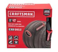 Craftsman CMXMHBB16549 Tuyau en tissu robuste de 15,2 m x 1,5 cm pour jardin, noir