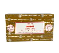 CRAFTSTRIBE Satya Sai Baba Oodh Lot de 12 bâtons d'encens Parfum original Agarbatti