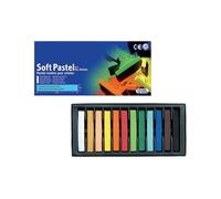 Craies Pastel Sec Carre Assorties - Boite De 12