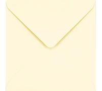 Cranberry Lot de 25 enveloppes Crème/ivoire 165 x 165 mm