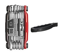 Crankbrothers Outil Multi-17 Noir/Rouge Multi Mixte Adulte & Speedier Démonte-Pneu Mixte Adulte, Noir