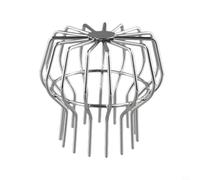 Crapaudine de Gouttière en Acier Inoxydable Grille Anti pour feuilles pour Tuyau Drainage Protection Eaux Pluies 50mm(110#)
