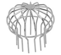 Crapaudine de Gouttière,Protège-gouttière,Garde de Gouttière,Filtre gouttière,Grille Gouttiere Feuilles,Filtre en Acier Inoxydable pour Protecteurs De Tuyau De Descente Ronds en Forme De (110 Tube)