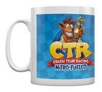Crash Bandicoot Tasse Crash Team Racing Race blanc Blanc G