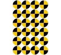 Crash Test - 24 Stickers De 5cm - Sticker/Autocollant