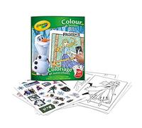 CRAYOLA - Album de coloriage et autocollants la Reine des Neiges 2 - à partir de 3 ans, 04-5864G, Couleurs Assortis