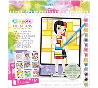 CRAYOLA Creations, Album de coloriage Collection Art et Mode, dès 8 ans | 40 pages, Creations, Votre album de coloriage, Plutôt mode ou art?, La ligne dédiée aux filles qui leur permet dès 6 ans