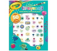 Crayola: I Feel Craymoji (A Crayola Puffy Sticker Press Out Activity Book For Kids)