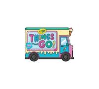 Crayola: Things That Go! (A Crayola Ice Cream Truck-Shaped Coloring & Activity Book For Kids With Over 100 Stickers)