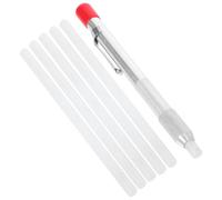Crayon à Marquer pour Stéatite Rond avec Support, Soudage Métal | Recharges Rondes en Stéatite, Aluminium et Craie, Tracés Précis, Atelier Personnel
