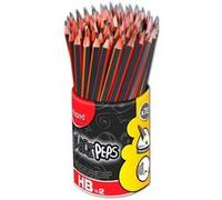 Crayon à papier HB Maped Graphite Black'Pep's - Pot de 72 Crayons Graphites G