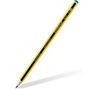 Staedtler Crayons à papier Noris 120 – 2H, bois de haute qualité – Étui blister de 2 crayons 2H
