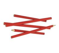 Crayon de charpentier, oval, rouge, 180 mm