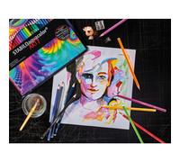 Crayon de couleur aquacolor 'ARTY', étui métallique