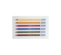 Crayon de couleur Stabilo CarbOthello - crayon de couleur fusain pastel aquarellable brun velours fo