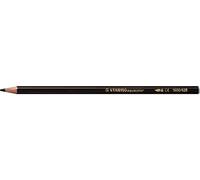 Crayon de couleur - STABILOaquacolor - Lot x 12 crayons aquarellables - Terre d'ombre naturelle (1600/635)
