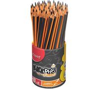 Crayon de papier BLACK'PEPS JUMBO, dureté:HB,pot de 46