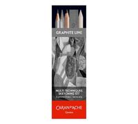 Crayon Esquisse Set Multi,Techniques Graphite Line 11 Pièces