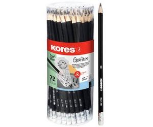 crayon 'GRAFITOS', dureté: HB, hexagonal, 72 pièces