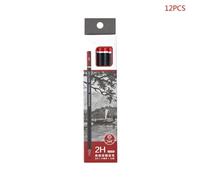 Crayon Graphite 12 Pièces/Boîte Pour Dessin Et Écriture, Fournitures Scolaires Et De Bureau, 2h, Hb 2b 3b 3h 4b 5b 6b 8b 10b
