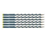 Crayon graphite gaucher - STABILO - EASYgraph S - Lot de 6 - Ergonomique - Mine HB