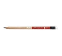 Crayon Graphite Hb Avec Embout Gomme Milan