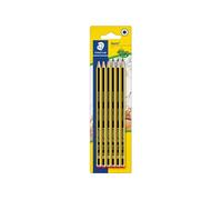 Crayon graphite - HB - Lot de 6 - Idéal pour l'écriture, dessin, école, bureau - Noris