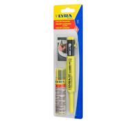 Crayon graphite Lyra Dry + étui 12 mines graphite 2B