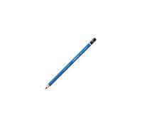 STAEDTLER Mars Lumographe Crayon de Dessin Dureté 5B Incroyablement Incassable Premium Crayons de Haute Qualité Recette Spéciale Mines Forme Hexagonale 12 Crayons dans Boîte Pliante 100-5B