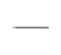FABER-CASTELL Crayon Jumbo GRIP, B, argent
