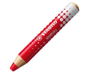 Crayon marqueur effaçable à sec STABILO MARKdry rouge