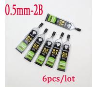 Crayon Mécanique Recharges De Plomb 2b, 0.5mm-0.9mm 60mm X 30 Pièces, Fils Spéciaux Longs Pour Dessin, Produit Scolaire, Vente En Gros, 6 Pièces/Lot
