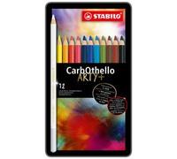 Crayon pastel CarbOthello ARTY+, étui de 12