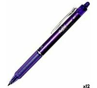 Crayon Pilot Frixion Clicker Encre effaçable Violet 0,4 mm 12 Unités
