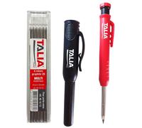 Crayon porte-mine + 6 mines de rechange sous blister - TALIAPLAST - 401011