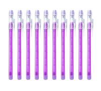 Crayon translucide multi-points, multicolore, non pointu, crayons empilables, en plastique pop-up avec gomme sur le dessus, crayons empilables