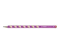 Crayon triangulaire - STABILO - EASYgraph S - Ergonomique - Antidérapant - Mine HB 2,2 mm