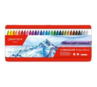 Pastel à la cire aquarellable NEOCOLOR II, étui