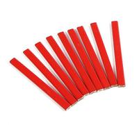 Crayons De Charpentier 20 Crayons De Construction 175 Mm Crayons De Charpentier Crayons De Charpentier Octogonaux Rouges Crayons De Charpentier Pour L'artisanat