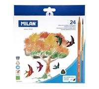 Milan pochette crayons aquarellables - 24 pièces
