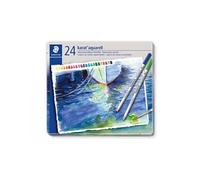 Crayon aquarellable karat aquarelle, étui de 24