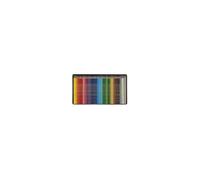 Crayons de couleur CARAN D'ACHE PRISMALO, étui métallique de 40 pièces