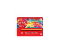 Boîte métal de 30 crayons de couleurs SUPRACOLOR® Soft Aquarelle - Caran d'Ache G