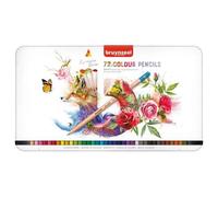 Crayons De Couleur - Expression - Beaux-Arts - Boîte Métal 72 Couleurs - Bruynzeel