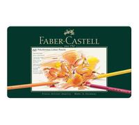 Faber-Castell crayon de couleur Polychromos étui métallique de 60 pièces