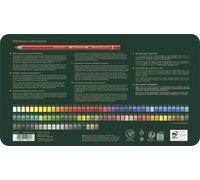 Crayons de couleur FABER-CASTELL Polychromos, coffret métallique de 102 crayons