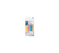 Crayons de couleur pastel, étui carton de 12