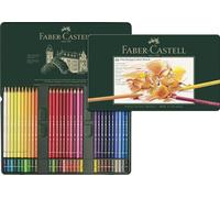Crayons de couleur Polychromos, coffret métallique de 60 pièces