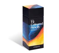 Crayons de couleur professionnels coffret 72 couleurs artistes designers couleurs vives dessin creation peinture qualité studio